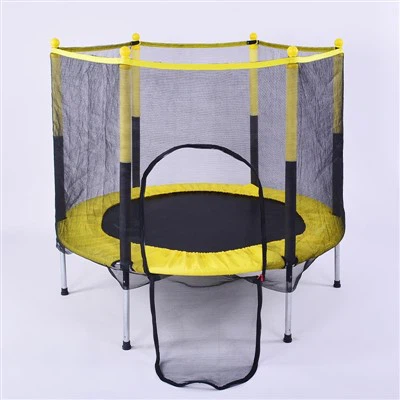 Grand trampoline avec enceinte
